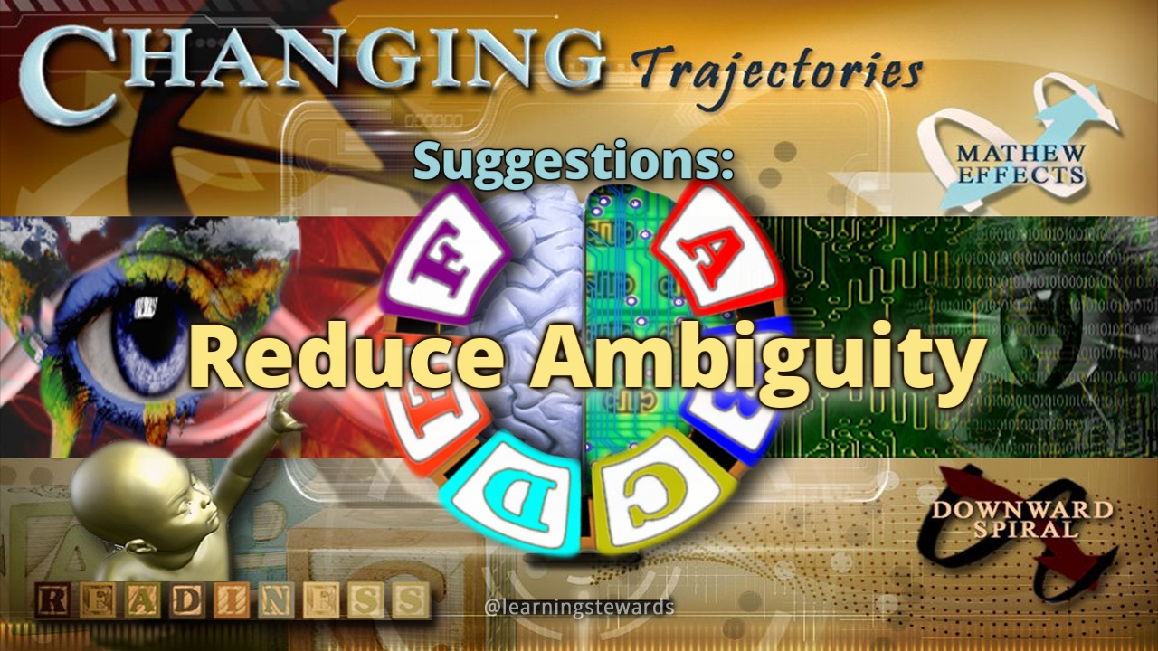 Reduce Ambiguity | Children of the Code